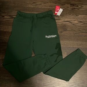 NEW WITH TAGS Pacsun Budweiser Sweatpants